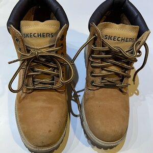 Skechers Tan Chukka Boots